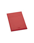 Double leather photo frame, red, 6 x 4", back