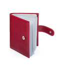 Red Multiple Leather Card Wallet