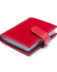 Red Multiple Leather Card Wallet