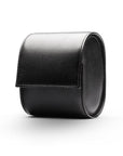 Single watch roll, black, front