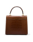 Tan Leather Signature Morgan Bag