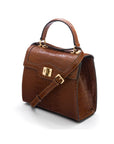 Tan Leather Signature Morgan Bag