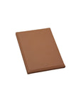 Double leather photo frame, tan, 6 x 4", back