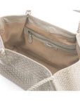 Cassidy Woven Slouchy Bag - Ivory