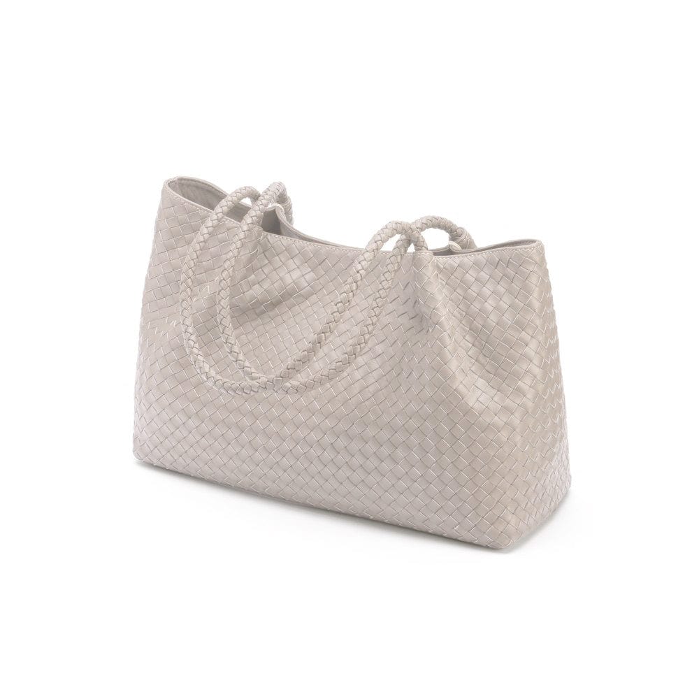 Cassidy Woven Slouchy Bag - Ivory
