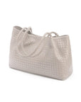 Cassidy Woven Slouchy Bag - Ivory